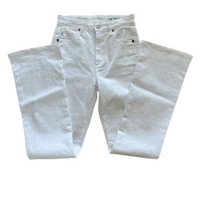 AG‎ Adriano Goldschmied High Rise Boot Cut Jeans Sz 25 White Alexxis Vintage Fit